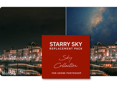 Sky Replacement Bundle for Adobe Photoshop 2021 and late