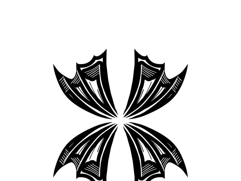 wing logo symbol for a professional designer
