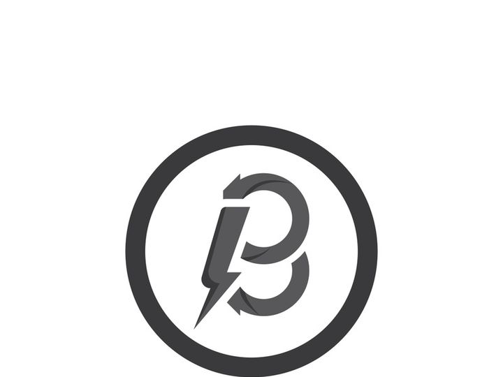 B letter logo template vector illustration