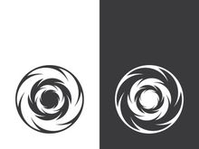 vortex vector illustration icon logo template design