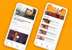 Best Language Learning and Teaching App Full UI Kit