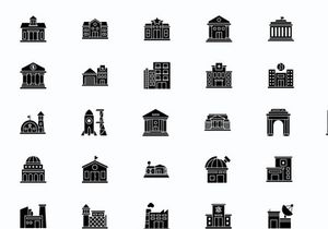 Building Icon Set