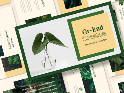 Gr-end Creative Google Slide Template