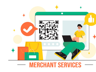 15 Merchant Services Illustration