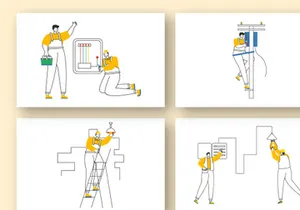 25 Lighting and Electricity Energy Illustration