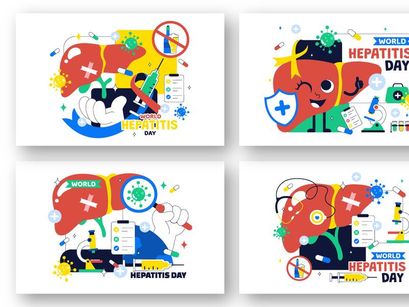 10 World Hepatitis Day Illustration