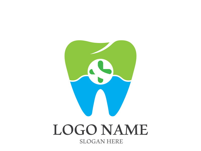 Dental logo template vector illustration icon design