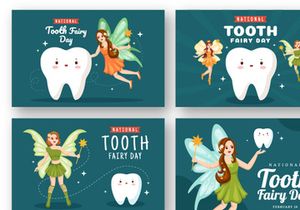 16 National Tooth Fairy Day Illustration