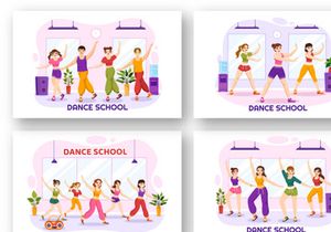 14 Dance School Illustration