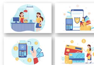 13 Merchant Service Illustration