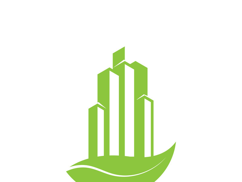 Modern City skyline illustration in flat design