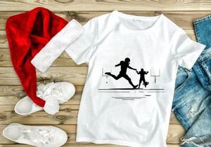 American football player kicking ball silhouette illustration