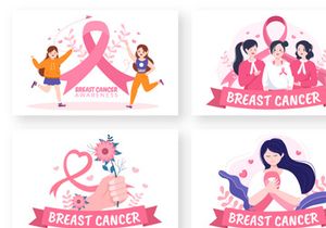 17 Breast Cancer Awareness Month Illustration
