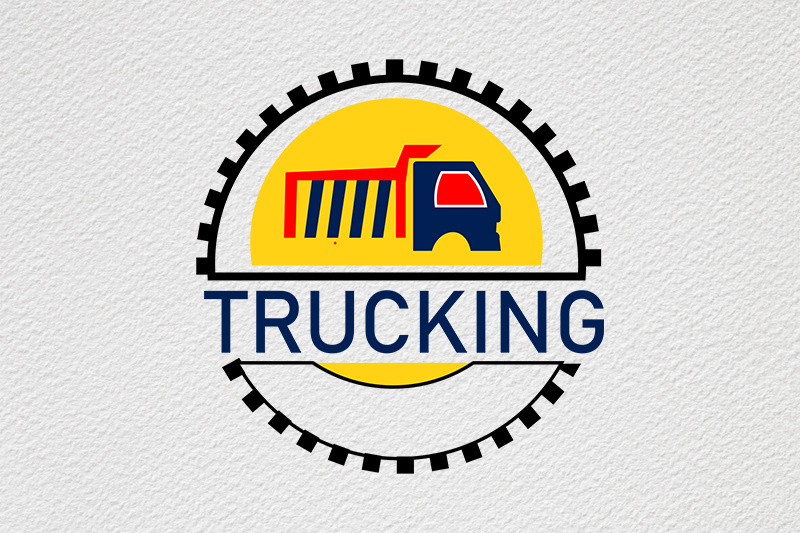 Power Haul | Professional Trucking Company Logo