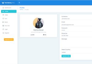 MaterialPro Free Bootstrap Admin Dashboard Template