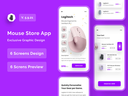 E-Commerce Mouse Store App
