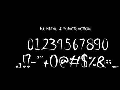 Blank Street - Hand Drawn Brush Font