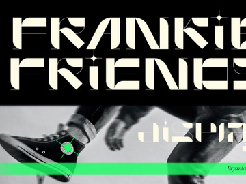 Frankie Friends - Free Modern Display Font preview picture