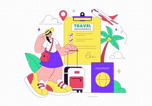10 Travel Insurance Illustration