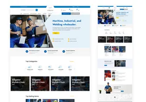 10 Home Pages Woocoomerce UI KIT