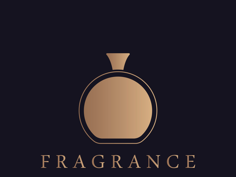 Isolated luxury perfume perfume cosmetic creative logo can be used for business, company, cosmetic and perfume shop.