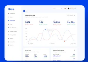 Oexa - Admin Dashboard Template UI KIT