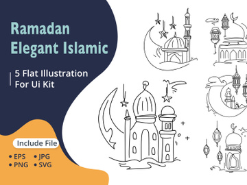 Ramadan Elegant Islamic Intricate Mosque preview picture