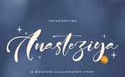 Anasteziya - Calligraphy Font