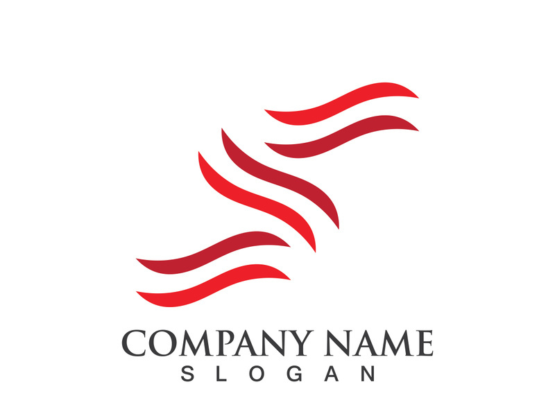 Business corporate S letter logo design vector