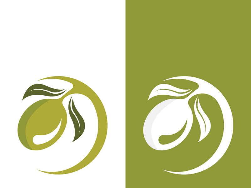 Extra virgin olive oil logo icon design vector illustration