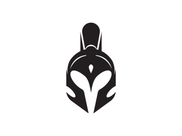 Spartan helmet icon illustration design preview picture