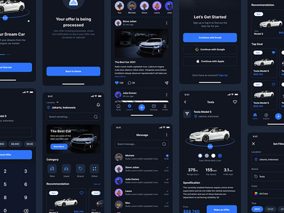 Car Marketplace App UI Kit