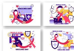 10 World AIDS Vaccine Day Illustration