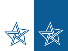 Star icon template vector illustration design