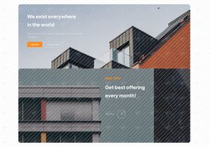 Sewainumah - Kit de Interface de Página de Destino Imobiliária