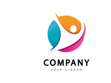 Healthy life People Logo template. Vector illustration. preview picture