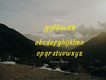 Simple Journey | Vintage Script Font
