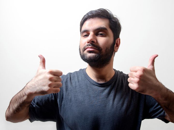 HD photos of a  young Man with gestures and expressions