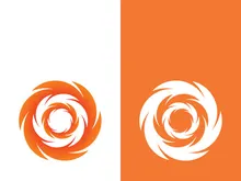 vortex vector illustration icon logo template design