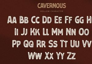 Cavernous - Rough Display