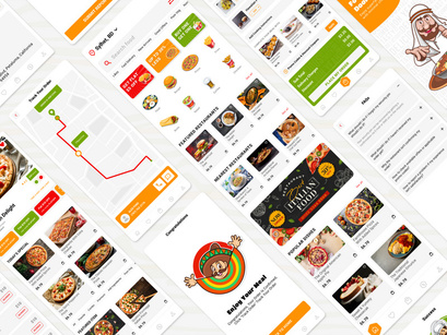 Taste Treasure Food Delivery App UI Kit