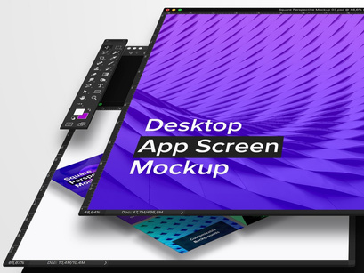 Desktop App Screen Mockup 01