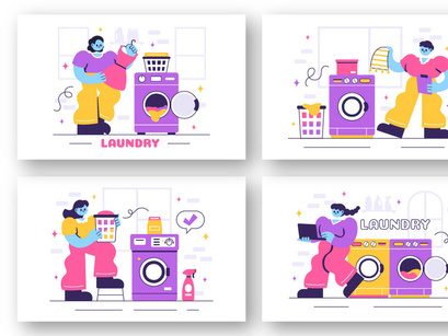 10 Laundry Room Illustration