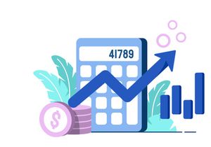 Inflation Business icon flat Illustration