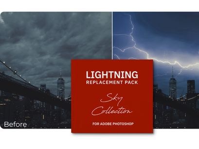 Sky Replacement Bundle for Adobe Photoshop 2021 and late