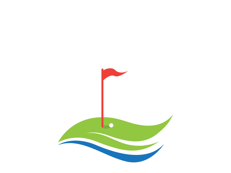 Golf logo  and icon vector illustration