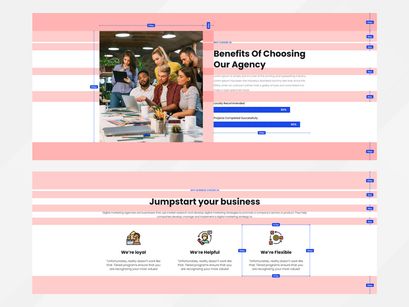 Tech Company Website UI Kit