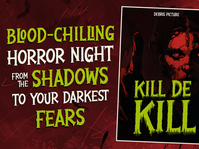Gorgon Cursed | Horror Typeface