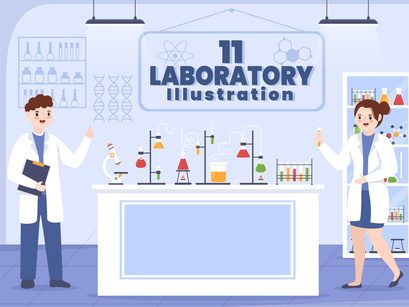 11 Laboratory Design Illustration