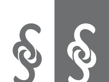 Business corporate S letter logo design vector